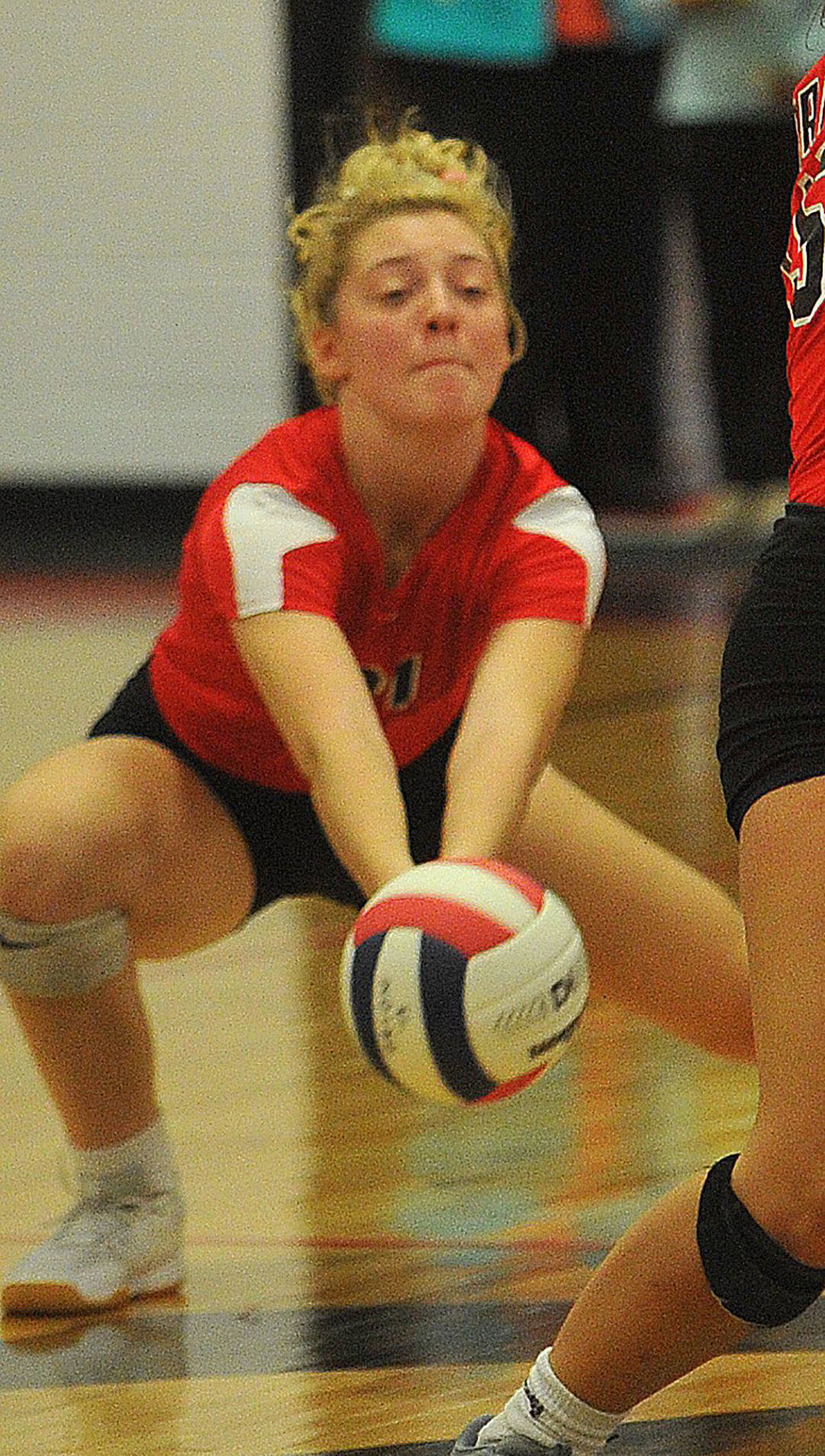 Orion vs Fulton volleyball.